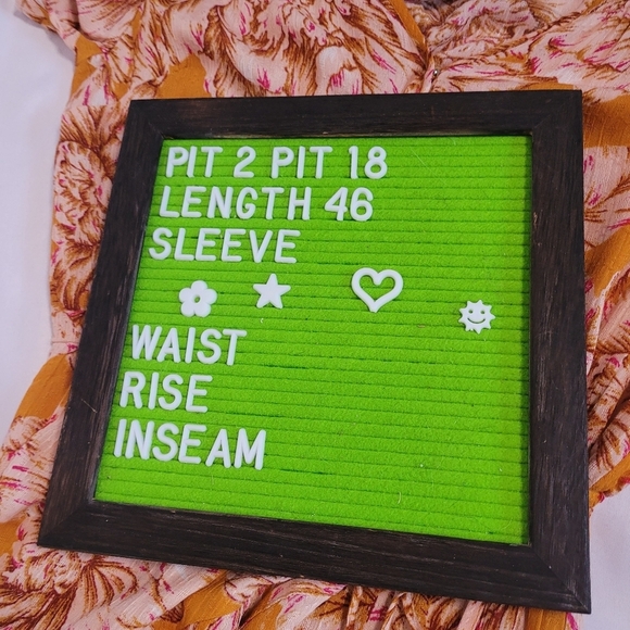 Band of the Free Heather Gold Floral Maxi Wrap Dress Women's Size Large - Picture 16 of 16